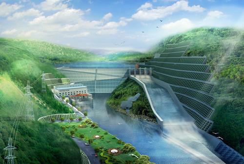紫云老挝南塔河1号水电站项目